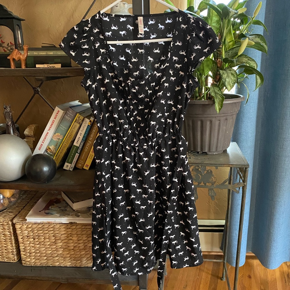 Xhilaration Horse Dress - Sz S